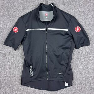 Castelli Perfetto Light 2 Cycling Jersey Mens XL Rosso Corsa Gore Windstopper